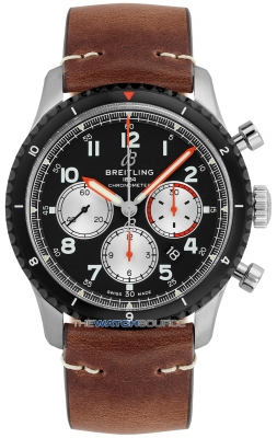 Buy this new Breitling Aviator 8 B01 Chronograph 43 Mosquito ab01194a1b1x2 mens watch for the discount price of £5,896.00. UK Retailer.